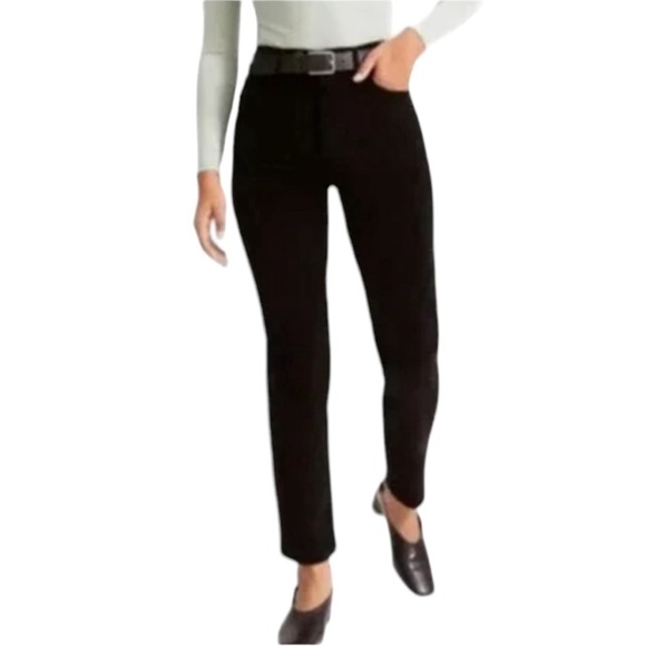 Everlane Pants - Everlane Relaxed Straight Baby Corduroy Pants High Rise Size 8 NWT